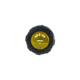 Klein Tools Wire Bending Cabinet Tip Screwdriver, 6In, Black/Yellow, 605-6B