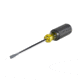 Klein Tools Wire Bending Cabinet Tip Screwdriver, 6In, Black/Yellow, 605-6B