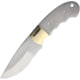 Knifemaking Knife Blade Finger Groove, 4" satin finish stainless blade, BL145 BL-MAY10