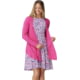 Krimson Klover Breezy Cardigan - Women's, Flamingo, Large, S24406-640-L