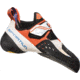 La Sportiva Solution Climbing Shoes - Womens, White/Lily Orange, 36, ZFCS014-W00O03-36