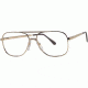 LAmy Westport Single Vision Prescription Eyeglasses - Frame Gold, Size 53/15mm LYWST0MC021555