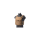 Lancer Tactical Lightweight Molle Tactical Vest with Retention Cords, Tan, CA-1897K
