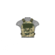 Lancer Tactical Standard Issue 1000D Nylon Tactical Vest, Foliage Green, CA-1512FN