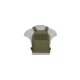 Lancer Tactical Standard Issue 1000D Nylon Tactical Vest, Olive Drab, CA-1512GN