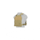 Lancer Tactical Standard Issue 1000D Nylon Tactical Vest, Tan, CA-1512TN