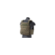 Lancer Tactical Vest with Molle Webbing and Detachable Buckles, Olive Drab, CA-2056G