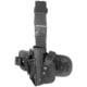 UTG Pro Special Ops Tactical Thigh Holster, Universal, Left Hand, Black, Black, PVC-H178BL