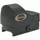 Hi-Lux Optics Tac-Dot 21X16Mm Tactical Red Dot Sight W/Integral Mount 4Moa Dot Size, Matte Black, Small ESTD2116