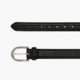 Lejon Corsicana Leather Belt - Womens, Black, Extra Large, VB-20211-XL