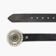 Lejon Elu Leather Belt - Womens, Black, Small, VB-65761-S