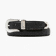 Lejon Magnolia Leather Belt - Womens, Black, Extra Large, VB-10001-XL