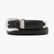 Lejon Magnolia Leather Belt - Women's, Black, Extra Small, VB-10001-XS