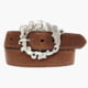 Lejon Vaquera Leather Belt - Women's, Brown, Large, VB-65772-LRG