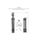 Leofoto LX-254CT/XB-32 Reversible Travel Tripod w/ Ball Head Set, Black, LX-254CT+XB-32