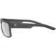 Leupold Becnara Sunglasses, Matte Black/Gloss Black Frame, Square Shadow Gray Flash Lens, Polarized, Regular-Wide, 179102