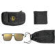 Leupold Bridger Sunglasses, Matte Black Frame, Bronze Mirror Lens, 182675