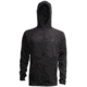 Leupold &amp; Stevens Inc. Leupold Velum Half Zip Hooded Fleece Sweatshirt Charcoal XL, 186713