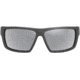 Leupold Switchback Sunglasses, Matte Black Frame, Square Shadow Gray Flash Lens, Polarized, Regular-Wide, 179092