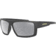 Leupold Switchback Sunglasses, Matte Black Frame, Square Shadow Gray Flash Lens, Polarized, Regular-Wide, 179092