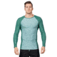 Level Six Mens Mercury Longsleeve Lycra Rash Top, Shadow Blue, Small, GMT-LSME-SH-S