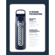 LifeStraw Go Stainless Steel 18oz Water Bottle w/Filter, Aegean Sea, LGV418ASWW