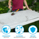 Lifetime Products 4-Foot Fillet Table, White, 280560