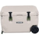 USED, Lifetime Products 65 Quart High Performance Cooler w/ Wheels, Pumice/Green, 91179