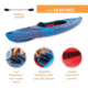 Lifetime Products Charger 100 Sit-Inside Kayak