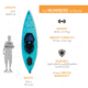 Lifetime Products Guster 100 Sit-Inside Kayak