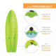 Lifetime Products Hydros 85 Sit-On-Top Fishing Kayak w/Paddle