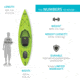 Lifetime Products Revel 103 Sit-Inside Kayak