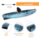 Lifetime Products Stealth 110 Sit-On-Top Kayak w/Paddle