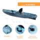 Lifetime Products Stealth 110 Sit-On-Top Kayak w/Paddle