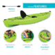 Lifetime Products Tahoma 100 Sit-On-Top Kayak w/Paddle