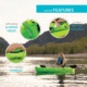 Lifetime Products Tahoma 100 Sit-On-Top Kayak w/Paddle
