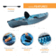 Lifetime Products Tamarack 100 Sit-On-Top Kayak w/Paddle
