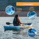 Lifetime Products Tamarack 100 Sit-On-Top Kayak w/Paddle