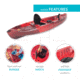 Lifetime Products Tamarack Angler 100 Sit-On-Top Fishing Kayak