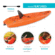Lifetime Products Volt 85 Sit-On-Top Kayak