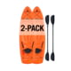 Lifetime Products Volt 85 Sit-On-Top Kayak w/2x Paddles, Orange, Large, 91363