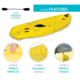 Lifetime Products Wave 60 Sit-On-Top Youth Kayak w/Paddle