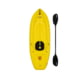 Lifetime Products Wave 60 Sit-On-Top Youth Kayak w/Paddle, Yellow, Medium, 91252