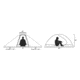 LiteFighter Gear Fido Ai Individual Shelter System, Multicam Camouflage, 84in x 32in x 36in, AI1100-MUL
