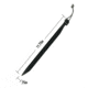 LiteFighter Gear J-Stakes, Set of 6, Black, 7.75in x 0.5in, JS1106-BLK