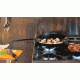 Lodge Seasoned Carbon Steel Skillet, 12 in, CRS12