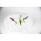 Lunkerhunt Rattle Spud Bait, Silver Chartreuse, 1/8 oz, RS105