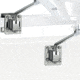 Magma Rail Mount or Side Bulkhead Mount f/Kettle Series Grills Square/Flat, A10-240