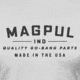 Magpul MAG1112-041-2XL Go Bang Parts Stone Gray Heather Cotton/Polyester Short