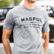 Magpul MAG1112-041-2XL Go Bang Parts Stone Gray Heather Cotton/Polyester Short